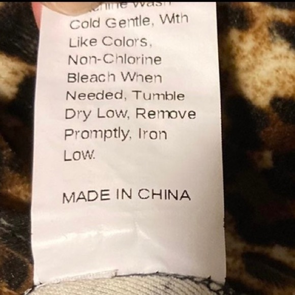 Cheetah Leopard 3/4 Zip Pullover Cropped :igh Jacket Womens Medium - Picture 7 of 8